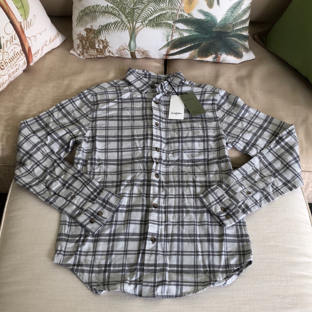 Goodfellow&Co Plaid StandardFit Flannel Shirt
